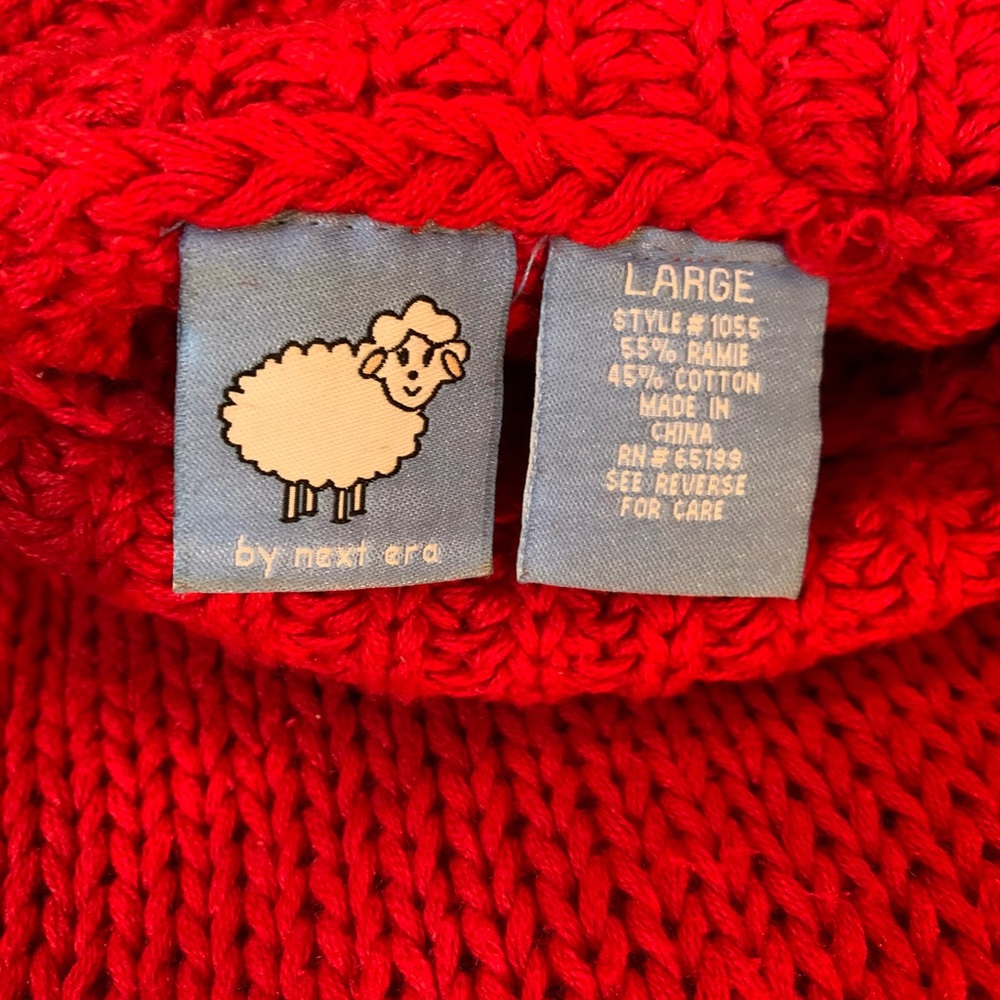Next Era Red ❤️ knit 🧶 top - Picture 7 of 8